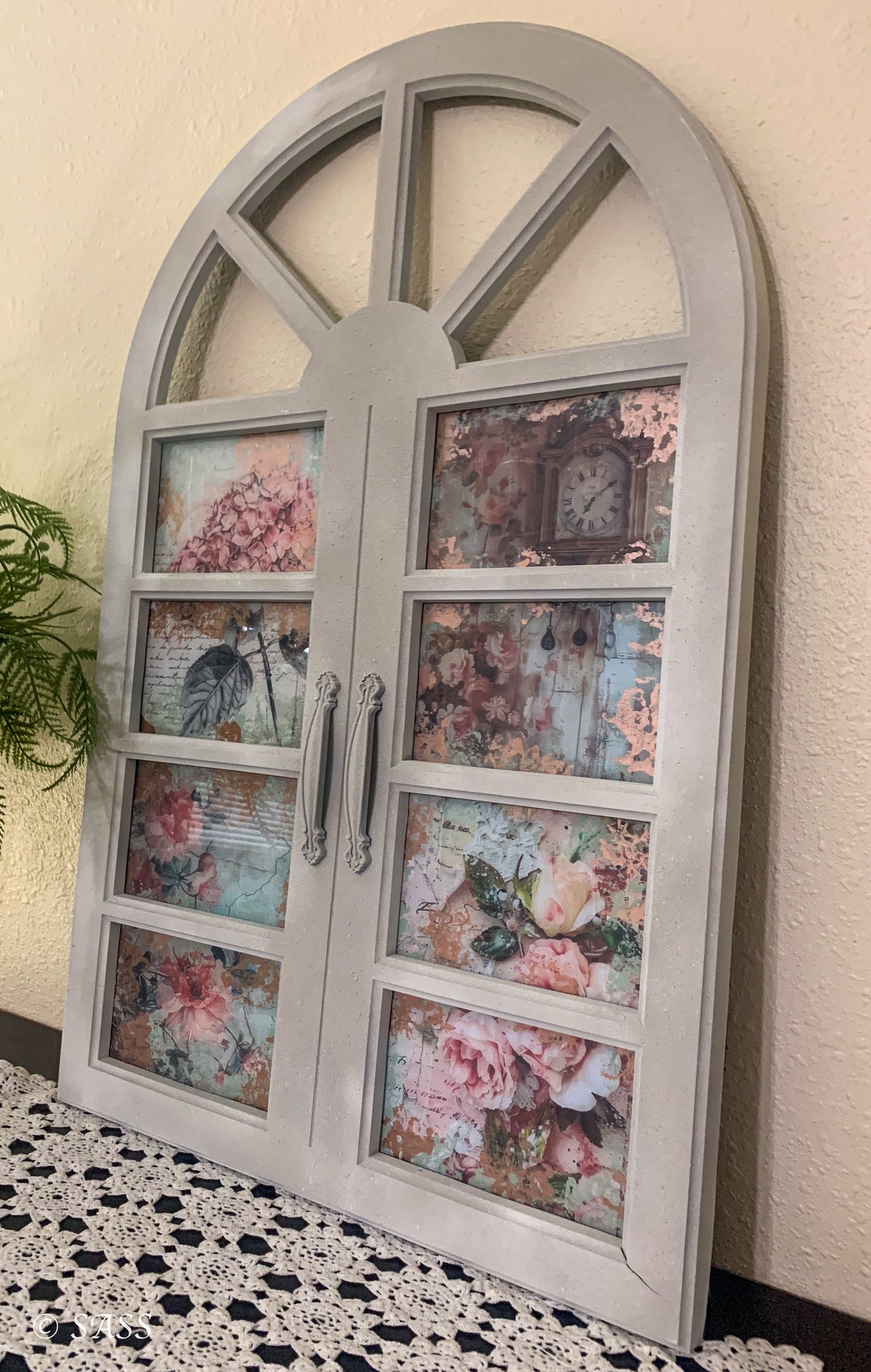 Botanical Window Wall Art - Fenêtre sur Jardin