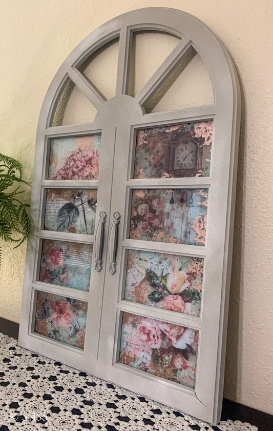 Botanical Window Wall Art - Fenêtre sur Jardin