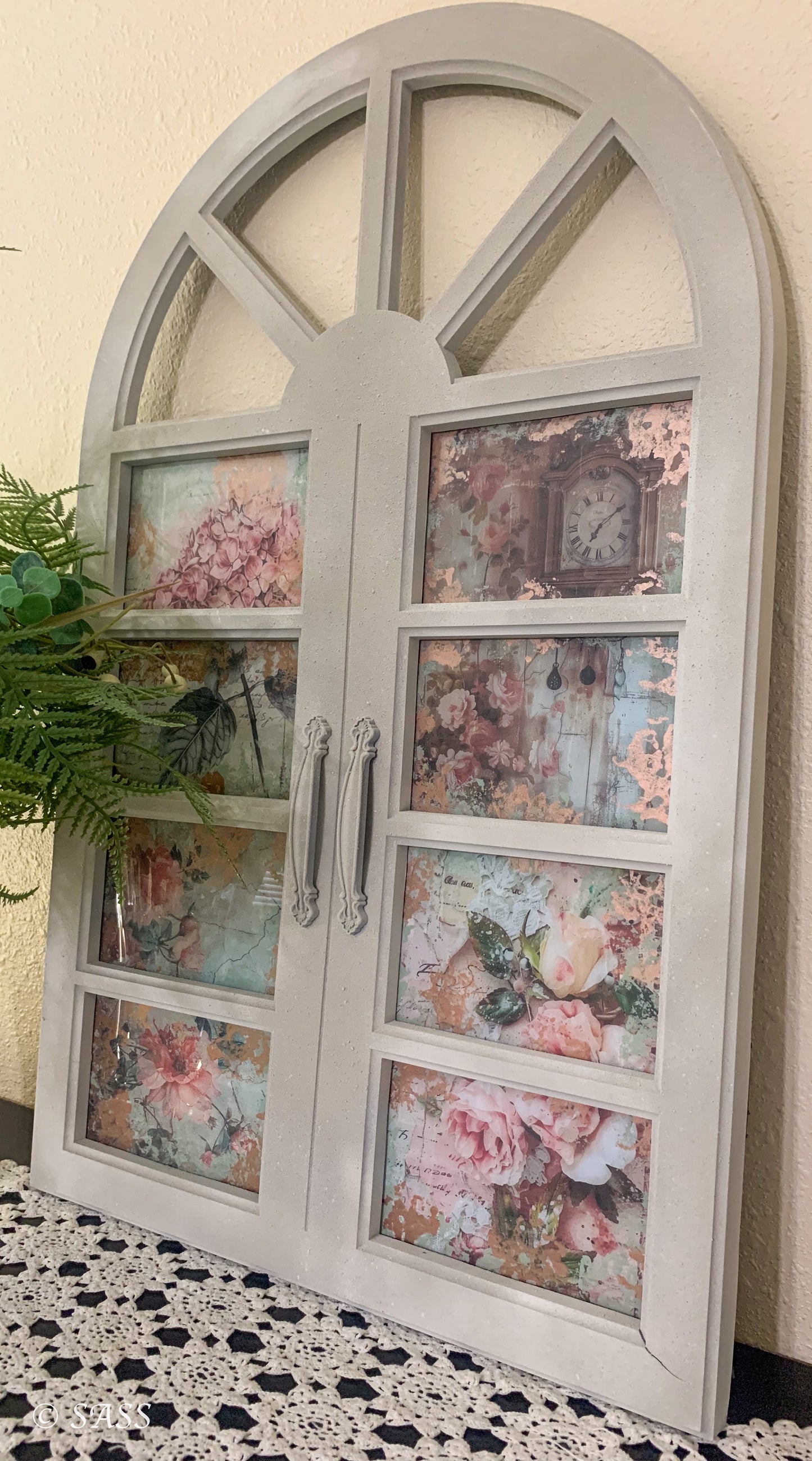 Botanical Window Wall Art - Fenêtre sur Jardin