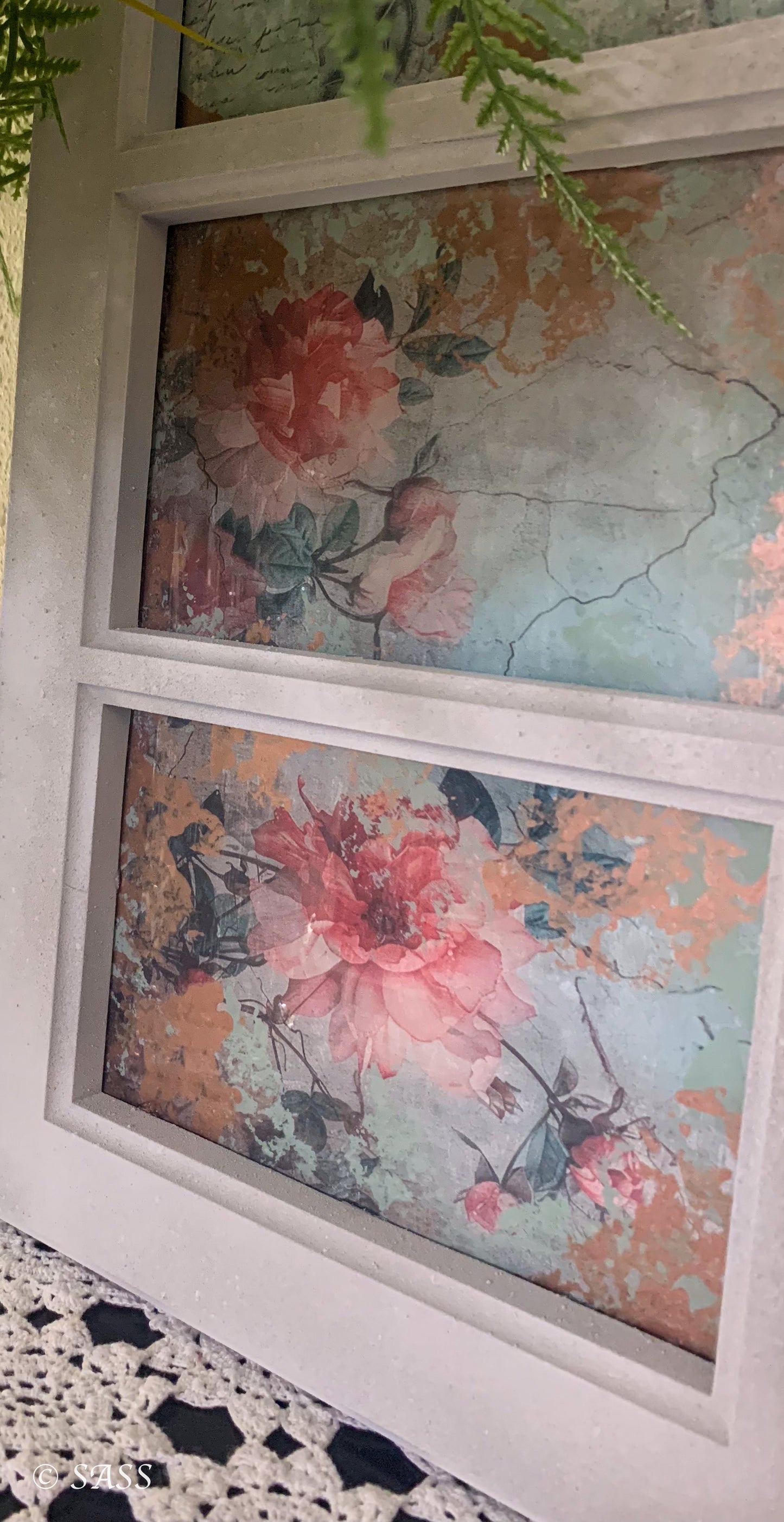 Botanical Window Wall Art - Fenêtre sur Jardin