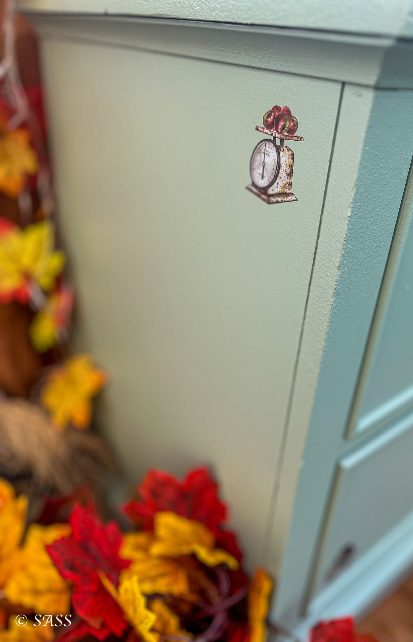 Sage Green Accent Table - Harvest & Hearth
