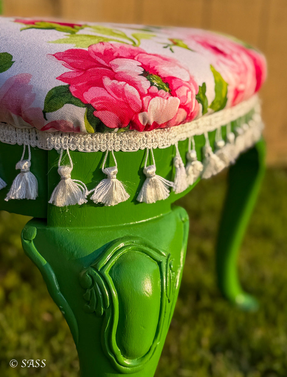 Restored Harpback Accent Chair – La Fête Champêtre