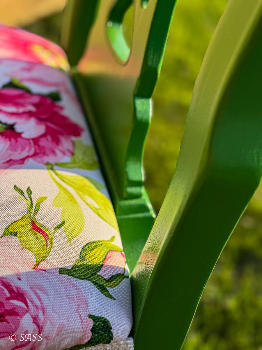 Restored Harpback Accent Chair – La Fête Champêtre