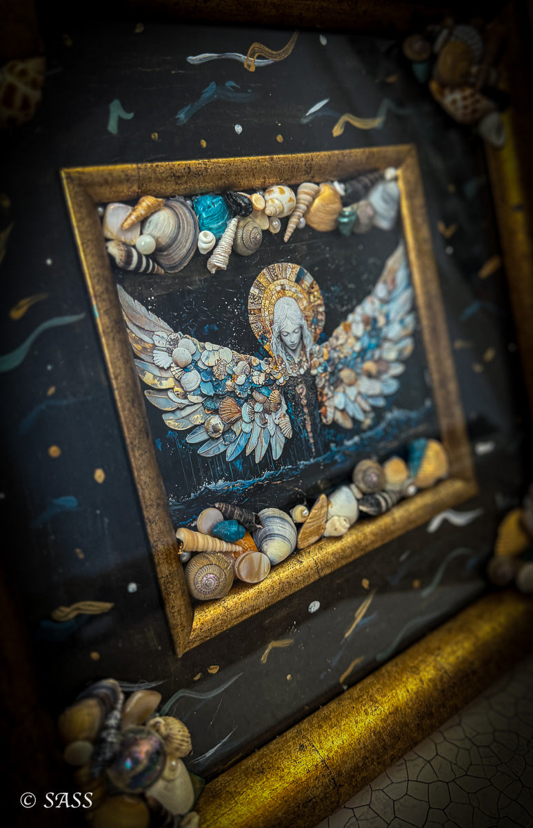 Coastal Wall Art Shadow Box – Nikaïa des Mers